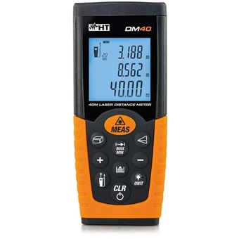 Medidor de distância a laser até 40m HT INSTRUMENTS DM40 - 1