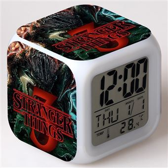 Despertador Infantil HSMY | LED | Multifuncional Colorido | STranger Things 3 8 - 1