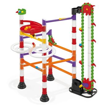 Conjunto pista de corrida de berlindes Quercetti | 150 Peças | Migoga Elevator - 1