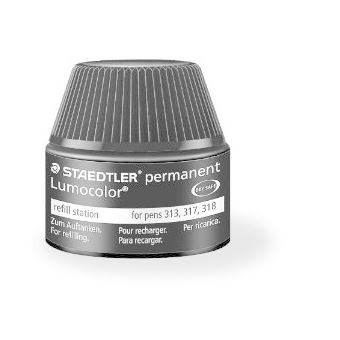 Staedtler Lumocolor 487 17 recarga para canetas Preto - 1