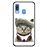 Capa Hapdey para Samsung Galaxy A40 2019 Design Gato Britânico Engraçado em Silicone Flexível e TPU Preto_0