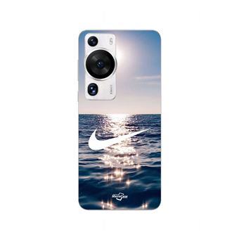 Capa Maniacase para Huawei P60 Pro | Nike Logotipo Branco Mar Sol - 1