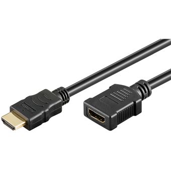 Cabo Hdmi Goobay 76269 | Preto - 1