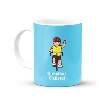 Caneca Little Drops of Water O Melhor Ciclista - 1
