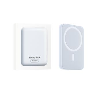 Power Bank Wireless Magsafe 5000mAh skyhe 1109 para Samsung Galaxy S25 + Plus 5G Branco - 1
