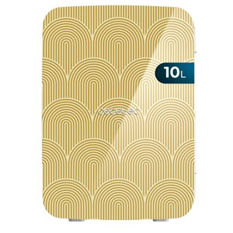 Mini Frigorífico Cecotec 02699 | 33x24x28,5 cm | 10 L | E | Dourado - 1