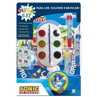 Sonic - Ler, Colorir E Brincar - 1