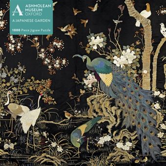 Adult Jigsaw Puzzle Ashmolean Museum Embroidered Hanging With Peacock By Flame Tree Publishing - 1