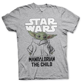 T-shirt Star Wars - Mandalorian Child | M | Cinzento - 1