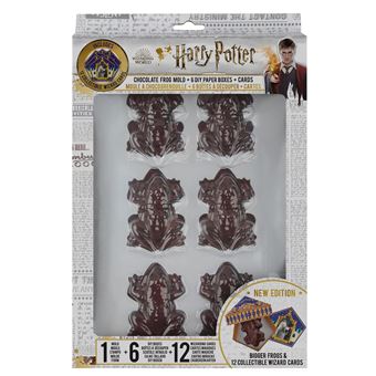 Molde de Chocolate Cinereplicas Harry Potter – Sapo de Chocolate com 12 Cartas de Feiticeiros e 6 Caixas DIY - 1