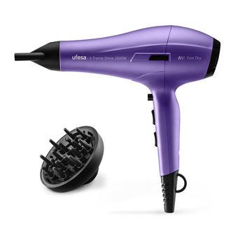 Secador de Cabelo Ufesa 60306105 | 2600 W | Lavanda - 1