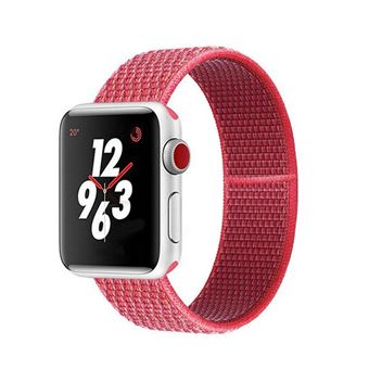 Bracelete Phonecare NylonSense para Apple Watch Series 3 - 42mm - Vermelho - 1