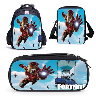 Mochila Escola Infantil FENBOW | FORTNITE | 3 Peças | 22 - 1