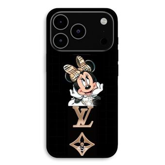 Capa Maniacase para iPhone 17 Pro Max | Minnie LV fundo preto - 1