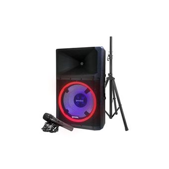 Coluna PA Gemini - GSP-L2200PK | Bluetooth | 15" | Sistema LED | 2200 W - 1