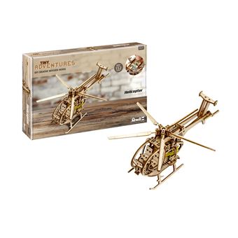 Puzzle 3D Revell Aeronave Tiny Adventures Helicopter | 173 Peças - 1