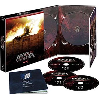 Preços baixos em Attack on Titan 1 Temporada DVDs