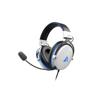 Auscultadores Gaming ABYSM AG700 Pro 7.1 White | Azul, Branco - 1
