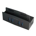 Hub de interface logilink ua0348 usb 3.2 gen 1 (3.1 gen 1) type-b 5000 mbit/s preto