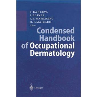 Condensed Handbook of Occupational Dermatology - Paperback - 2003 - 1