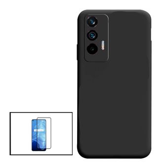 Kit Película de Vidro Temperado 5D Full Cover + Capa Silicone Líquido Phonecare para Realme GT Neo2T - 1