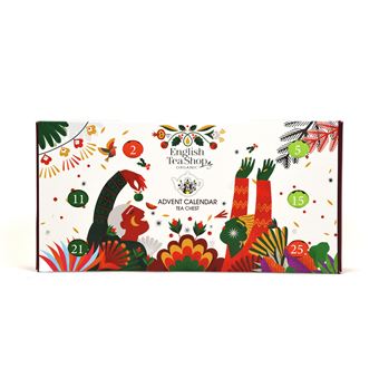 Calendário de Advento Branco Caixa de Chá English Tea Shop | 25 Saquetas - 1