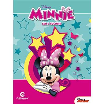 Livro Médio Ler E Colorir - Minnie - 1