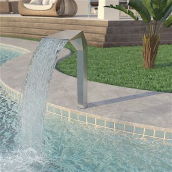 Fonte Para Piscina Vidaxl Aco Inoxidavel 50x30x90 Cm Prateado Acessorios Para Piscinas Spas E Saunas Compra Na Fnac Pt
