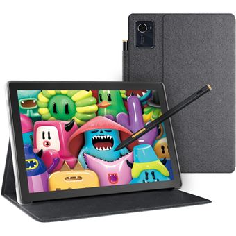 Mesa Digitalizadora HUION Kamvas Slate 10 | FHD | 10,1'' | Lápis Ótico de 4096 Níveis | Android 12 | 8 GB  | 128 GB | Preto - 1