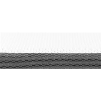 Capa Protetora EMMA para Colchão em Poliéster e Fibra Purotex 160x200 25cm de Altura Branca e Cinzenta - 1