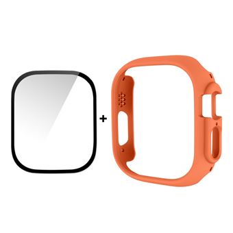 Capa e TPU HAT PRINCE emborrachado, à prova de choque para Apple Watch Ultra 49mm - laranja - 1