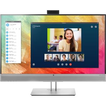 Monitor HP EliteDisplay E273m 27"" Full HD IPS Preto - Prateado LED