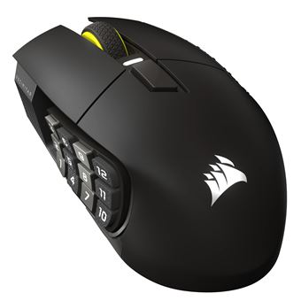 Rato Gaming Wireless Corsair Scimitar Elite Wireless SE | 33000 DPI | Preto - 1