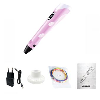 Caneta de Impressão 3D CO-Phénix para Crianças - Rosa - 1