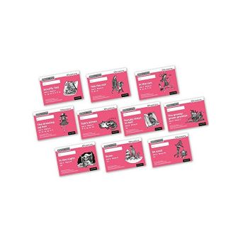 Read Write Inc Phonics Black And White Pink Set 3 Storybooks Mixed Pack Of 10 - 1
