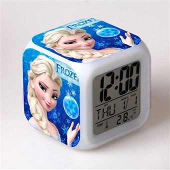 Despertador Infantil HSMY | LED | Multifuncional Colorido | FROZEN 73 - 1