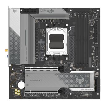Motherboard Sapphire NITRO+ B850M WIFI | Preto - 1