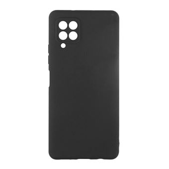 Capa para Samsung A12 5G | Silicone Líquido - Preto - 1