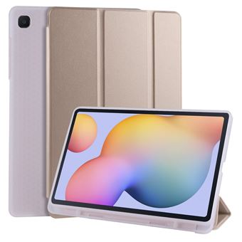 Capa Magunivers Pu com Porta Tripla e Porta Caneta Ouro para Samsung Galaxy Tab S6 Lite - 1