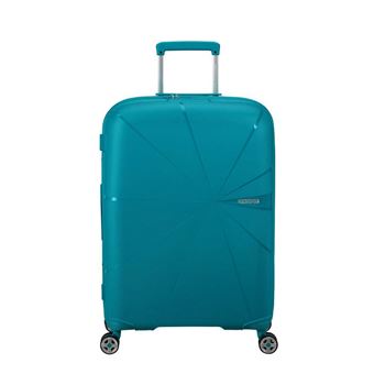 Mala de Viagem Média American Tourister Starvibe | 67cm | 4 Rodas | Expansível | Azul Esverdeado - 1