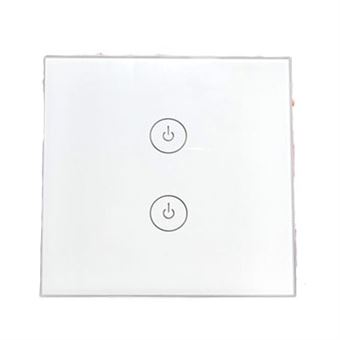 Interruptor Duplo de Rede WIFI Smart Aron - ILAR-00733 - 1