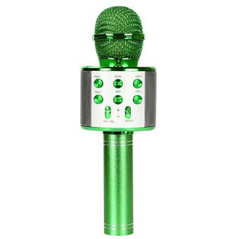 Microfone Karaoke Bluetooth CO-Phénix - Verde - 1