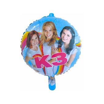 Studio 100 Folieballon K3: 45 cm Multi cor