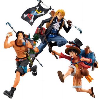 Figura Anime One Peace DUDAO   Saab Lufei Ace 21  BROWN     |  3 em 1 - 1