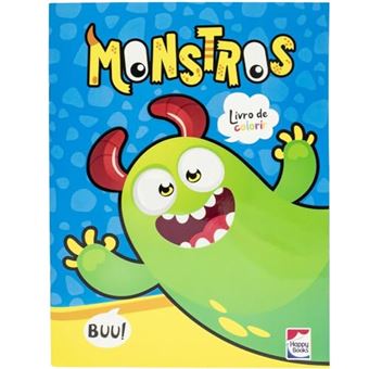 Mundo Da Fantasia: Monstros Para Colorir - 1