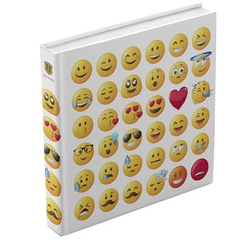 Albúm de Fotografias Henzo 10.732.00 Emoji | 50 Folhas | B | 30 x 30 cm - Branco - 1