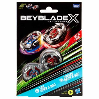 Beyblade X Tail Viper/Sword Dran Hasbro - 1