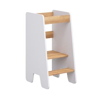 Torre de aprendizagem Kobi Oak White - 1