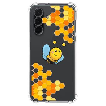 Capa TUMUNDOSMARTPHONE de Silicone à Prova de Choque para Samsung Galaxy A36 5G Desenhos de design de abelha - 1