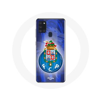 Capa Maniacase para Samsung Galaxy A21S FC Porto portugal Fundo Azul - 1